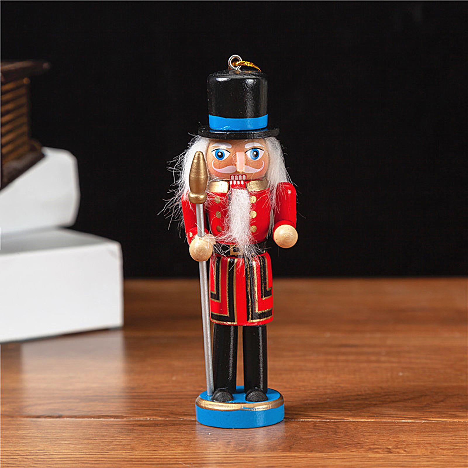 Nutcracker Figurine - Dekorasi Natal Pemecah Kacang 6 Buah