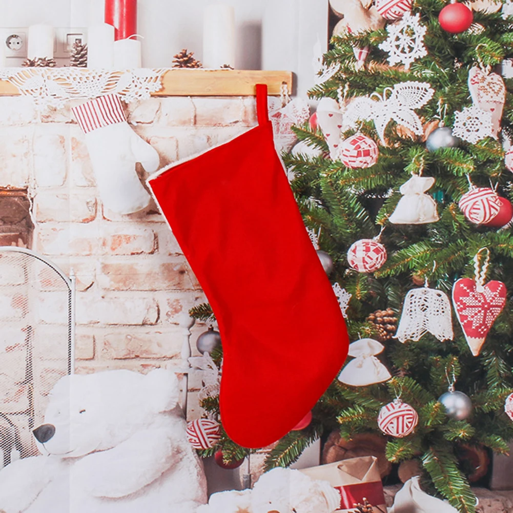 Christmas Stocking Hanging - Boneka Santa Claus Tanpa Wajah dari