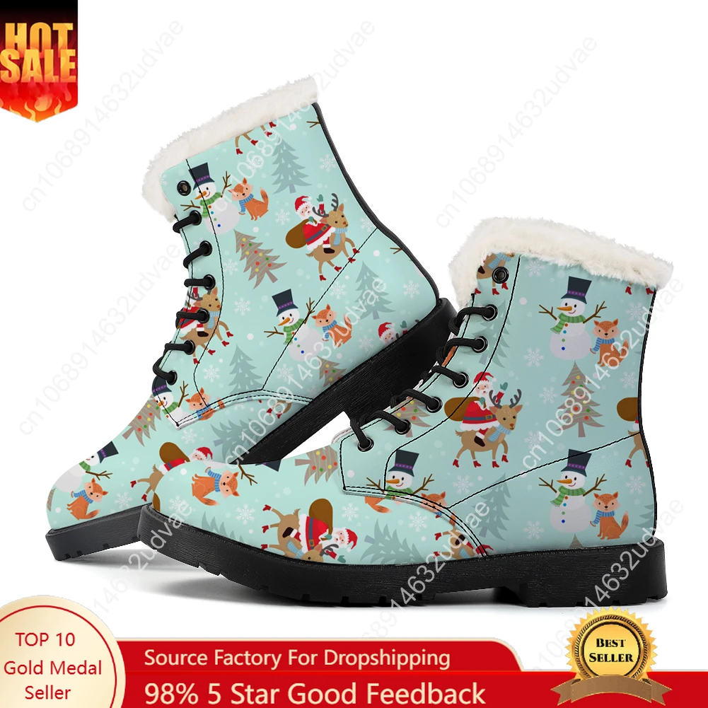 Christmas Lights Outdoor - Sepatu Bot Natal Sepatu Remaja Pria