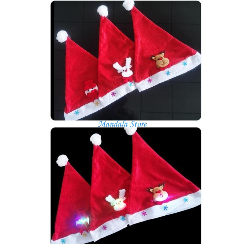 Santa Hat Plush - Topi U2JC Topi Liburan Festival Topi