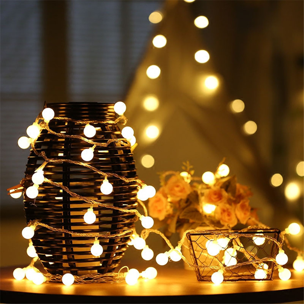 Lampu String Tenaga Surya/USB/ - Christmas Lights Outdoor ulasan dan harga