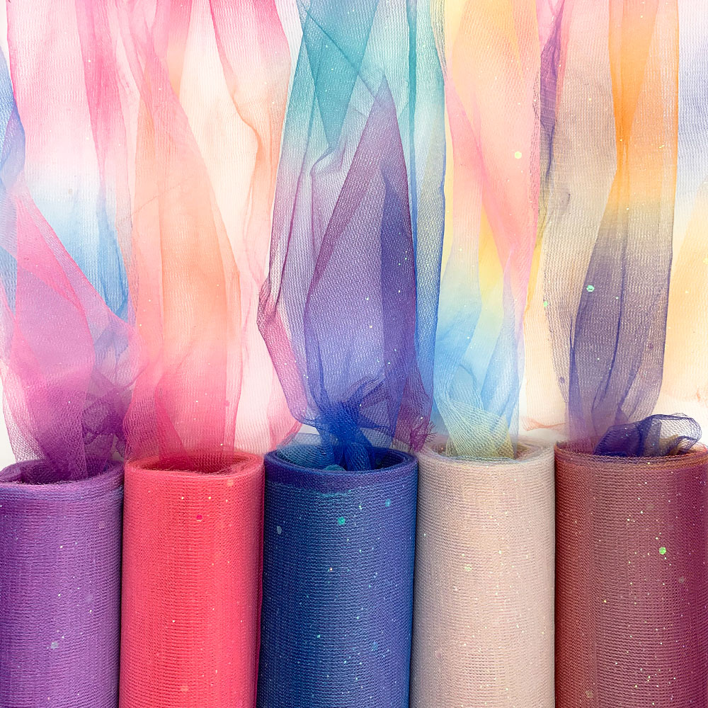 10Yard Gulungan Tulle Glitter  - Christmas Table Runner ulasan dan harga