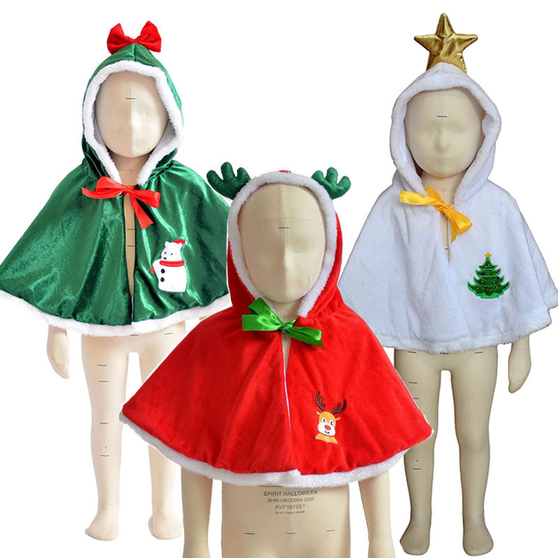 Ponco Berkerudung Natal Elf Hi - Elf Costume Christmas ulasan dan harga