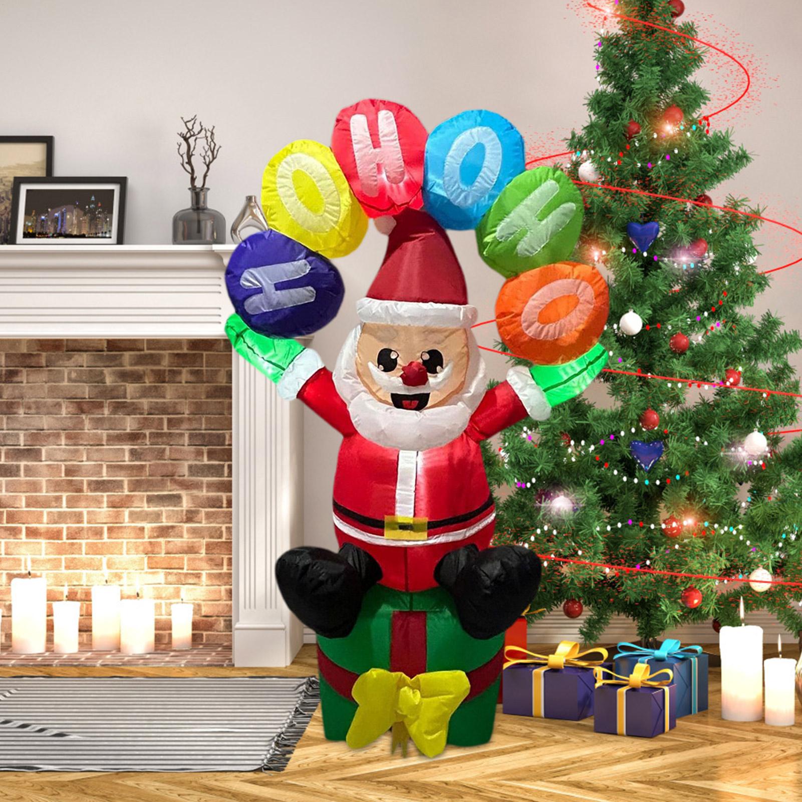 Dekorasi Santa Claus Tiup deng - Christmas Lights Outdoor ulasan dan harga