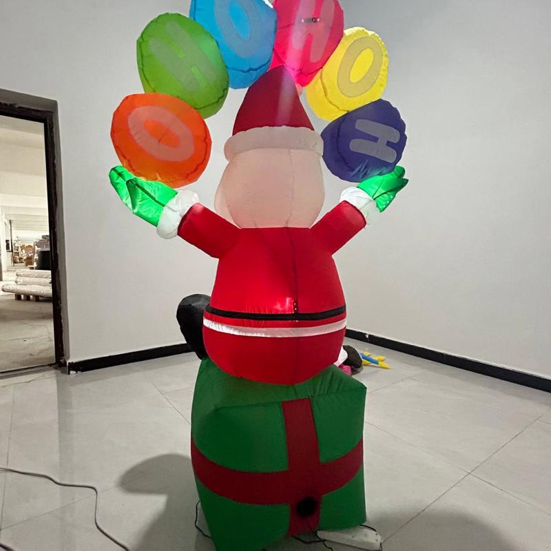 Dekorasi Santa Claus Tiup deng - Christmas Lights Outdoor ulasan dan harga