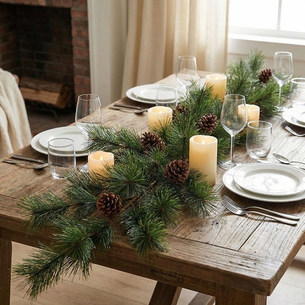 Ranting Pinus Buatan Realistis - Christmas Tree Artificial ulasan dan harga