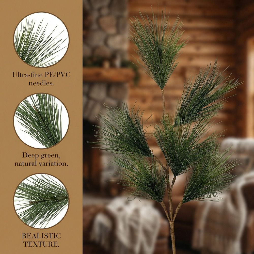 Ranting Pinus Buatan Realistis - Christmas Tree Artificial ulasan dan harga
