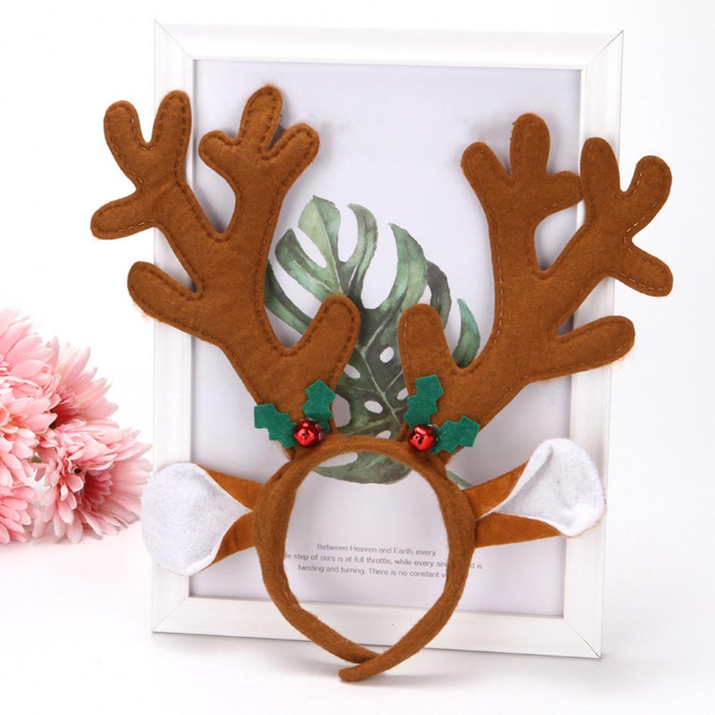 Headband Natal Warna-warni, He - Reindeer Antlers Headband ulasan dan harga