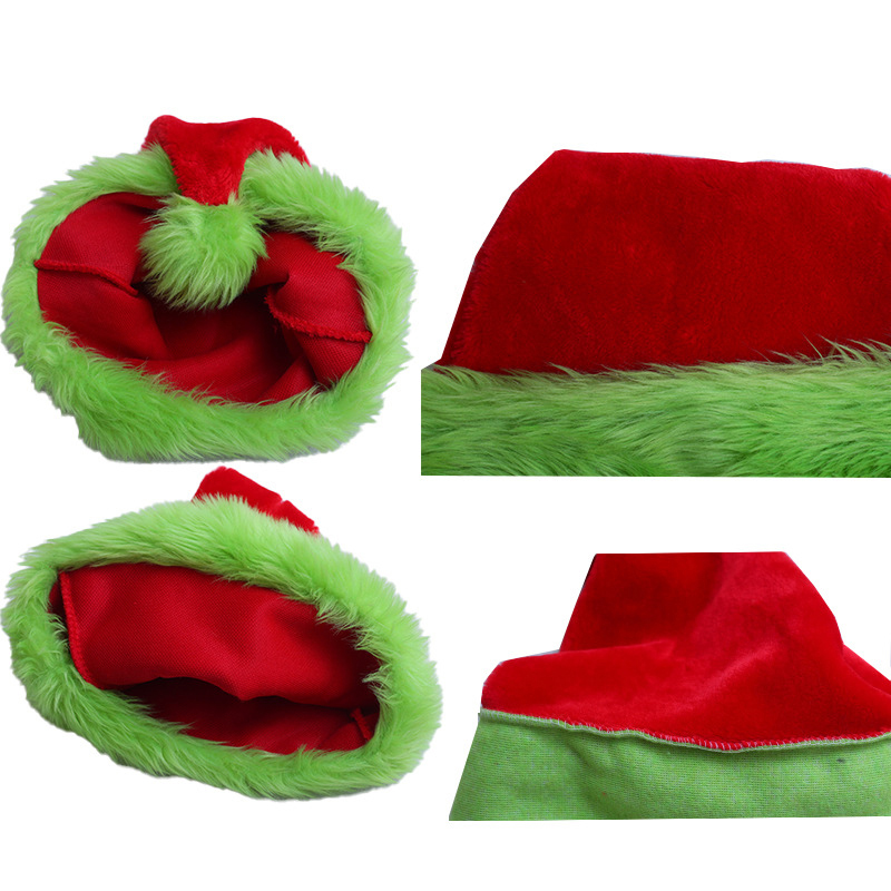 1 Buah, Topi Santa Klaus Topi  - Santa Hat Plush ulasan dan harga