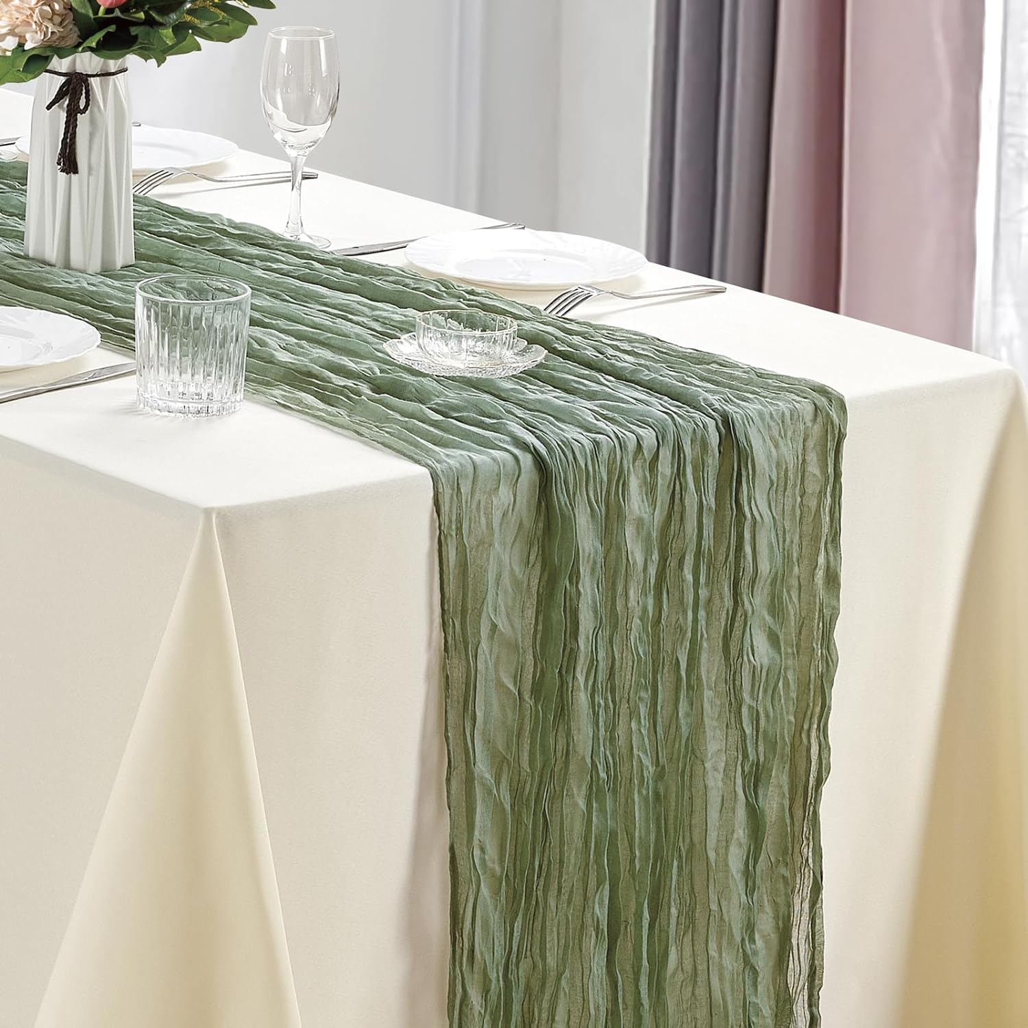Taplak meja Boho bahan kasa, t - Christmas Table Runner ulasan dan harga