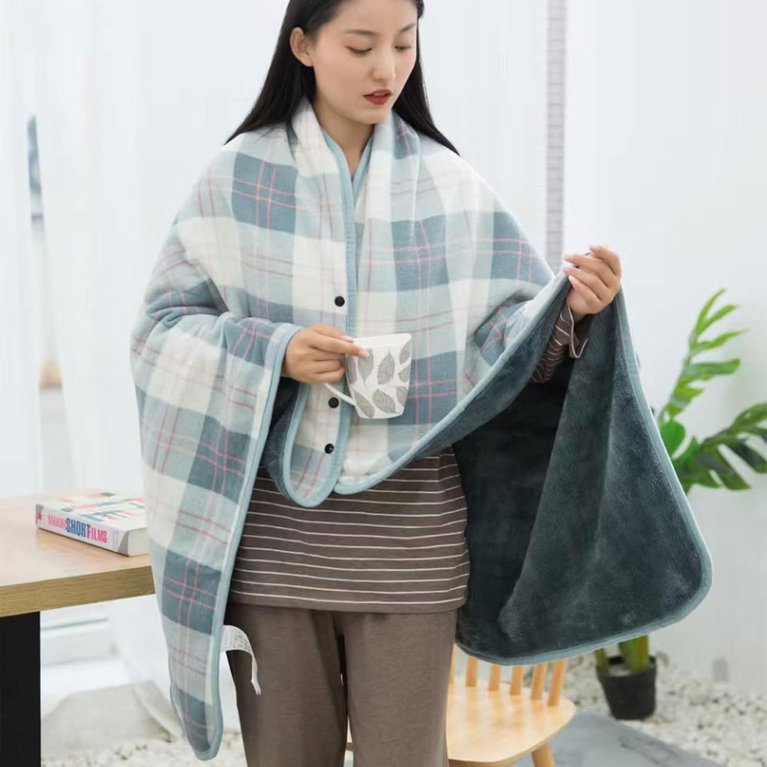 Selimut Lembut Plush Fleece Mo - Christmas Throw Blanket ulasan dan harga