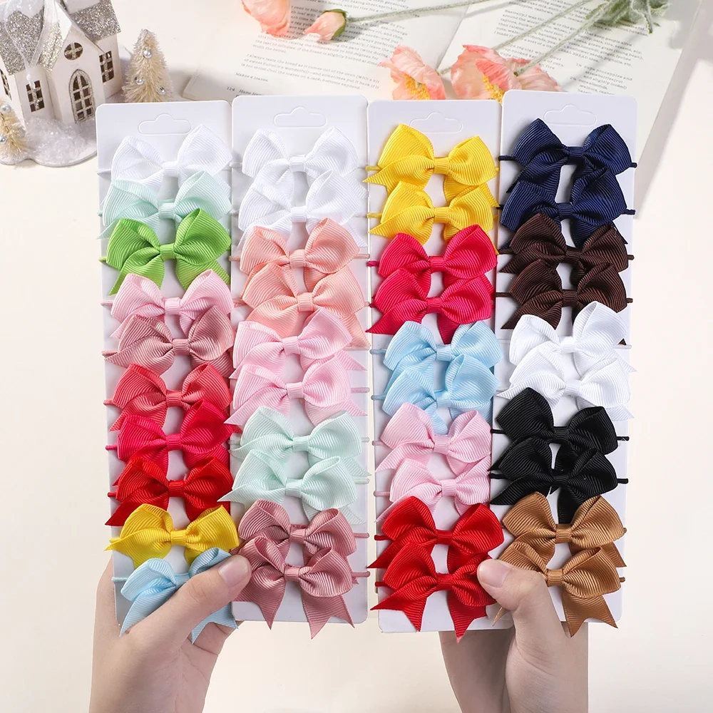 10 buah pita karet rambut elas - Ribbon Bow Gift ulasan dan harga