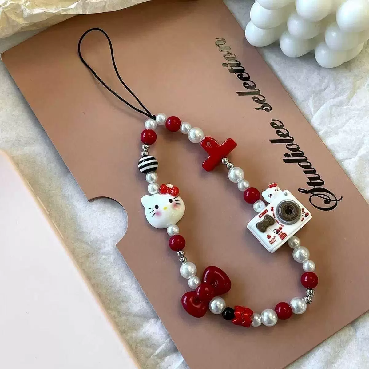 Tali Gantungan Ponsel Anti-Hil - Ribbon Bow Gift ulasan dan harga
