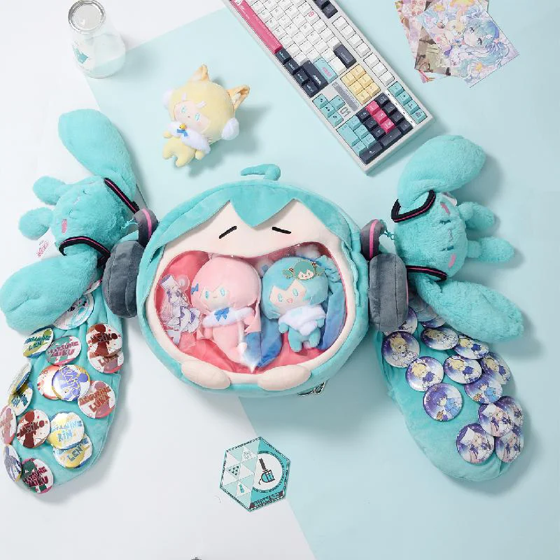 2026 Tas Bahu Anime Hatsune Mi - Santa Hat Plush ulasan dan harga