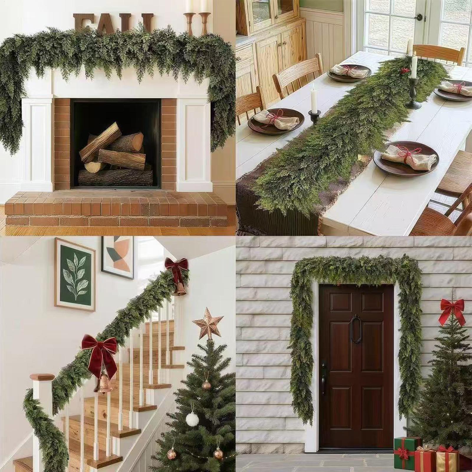 Karangan Bunga Natal Dekorasi  - Christmas Wreath Fake ulasan dan harga