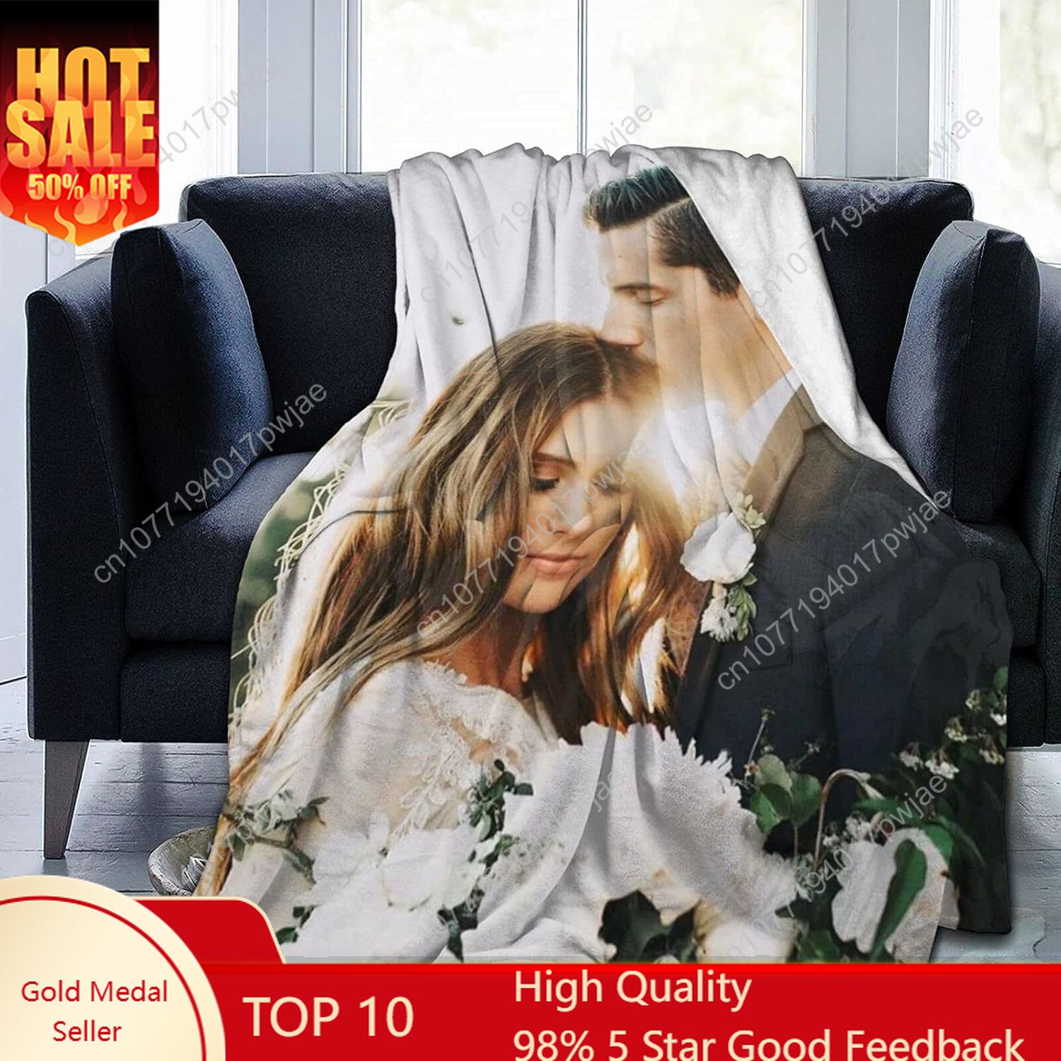 Selimut Kustom dengan Foto dan - Christmas Throw Blanket ulasan dan harga