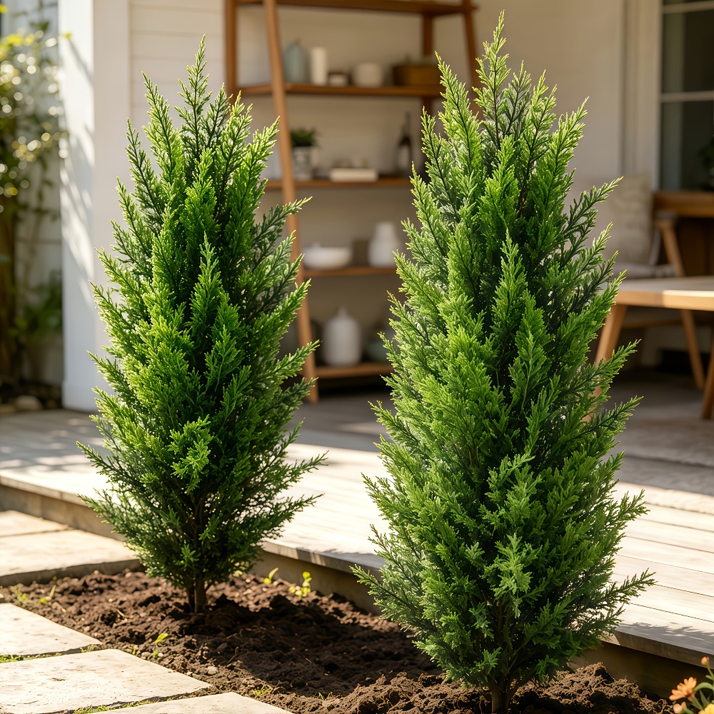 2 Buah Tiang Pohon Pinus Buata - Christmas Tree Artificial ulasan dan harga