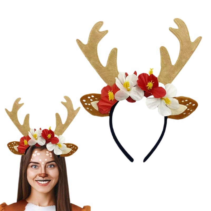 Set Kostum Rusa Tutu dengan Ik - Reindeer Antlers Headband ulasan dan harga