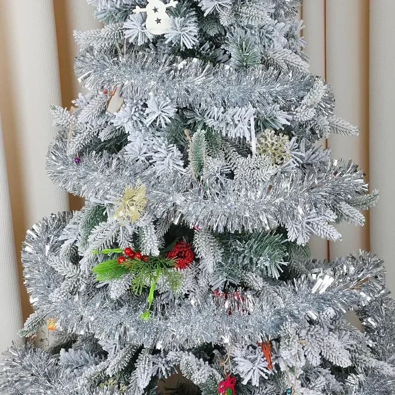 1.5/30M Pita Natal Warna-warni - Tinsel Garland Decoration ulasan dan harga