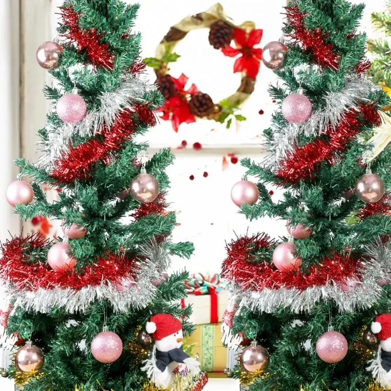 1.5/30M Pita Natal Warna-warni - Tinsel Garland Decoration ulasan dan harga