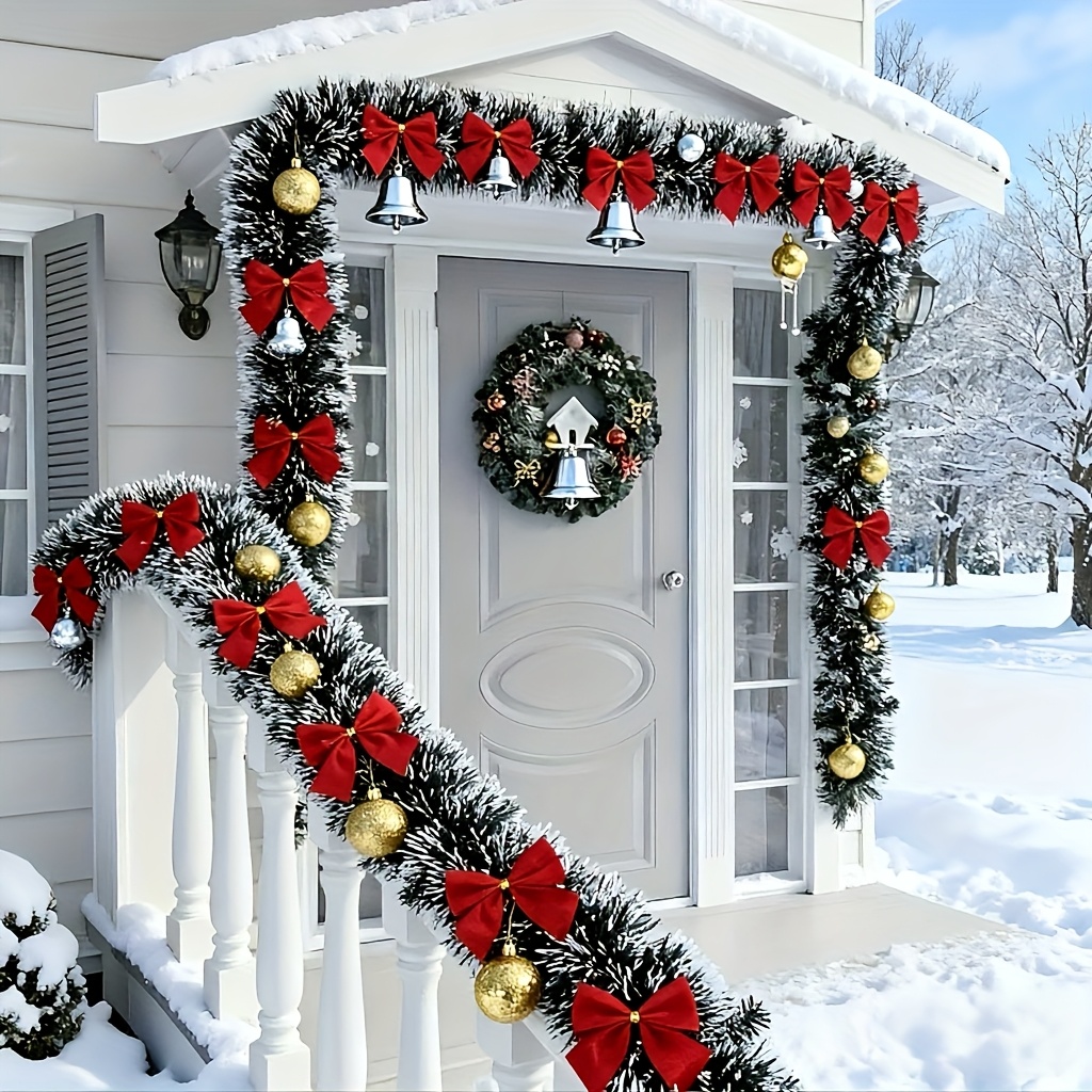 Karangan Natal Buatan dengan H - Christmas Wreath Fake ulasan dan harga