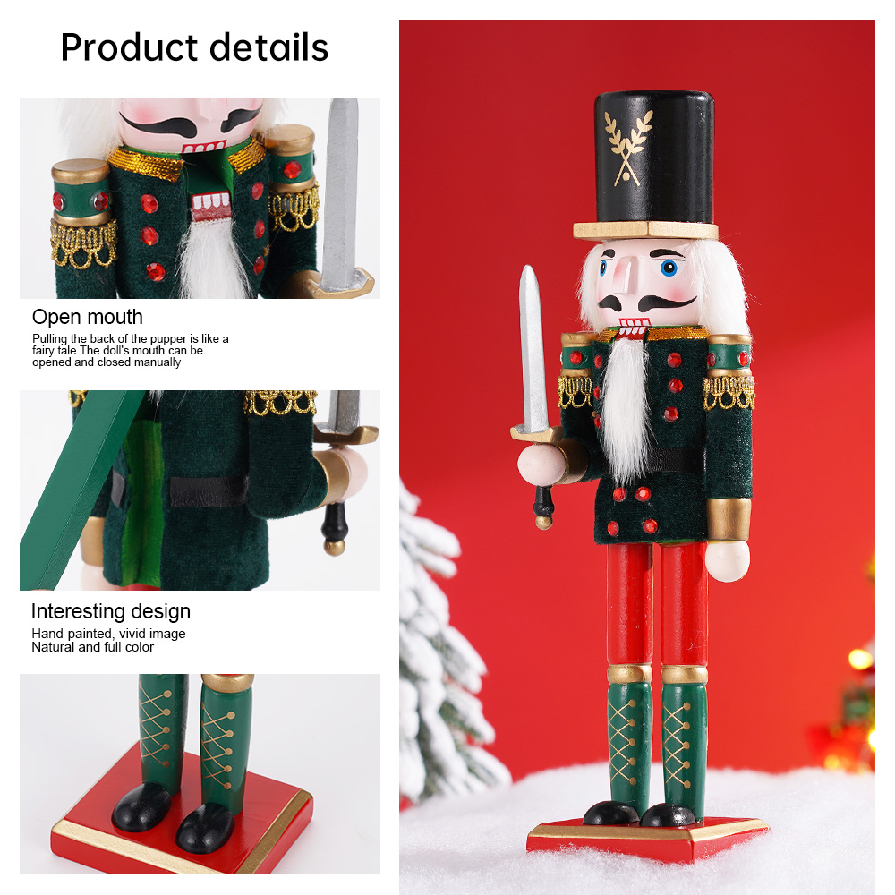 Pemecah kacang Natal 30cm, orn - Nutcracker Figurine ulasan dan harga