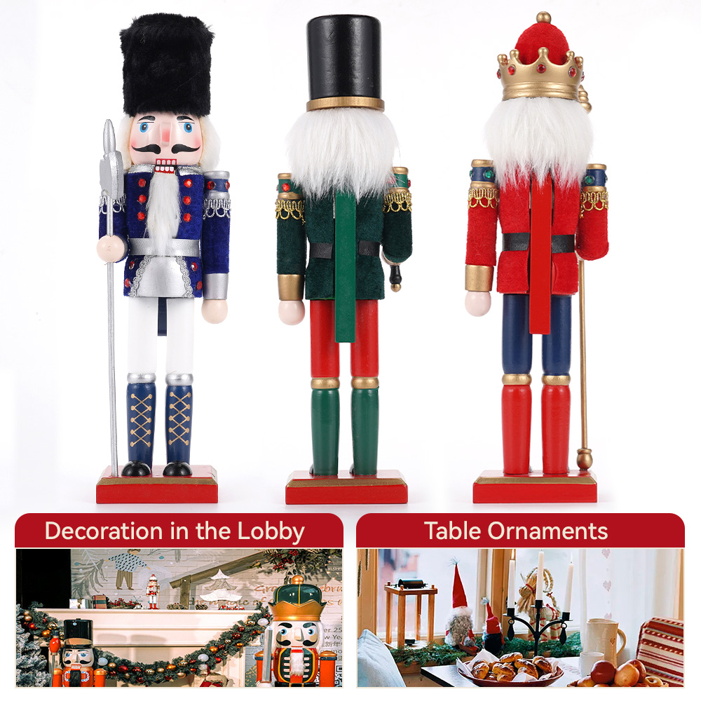 Pemecah kacang Natal 30cm, orn - Nutcracker Figurine ulasan dan harga