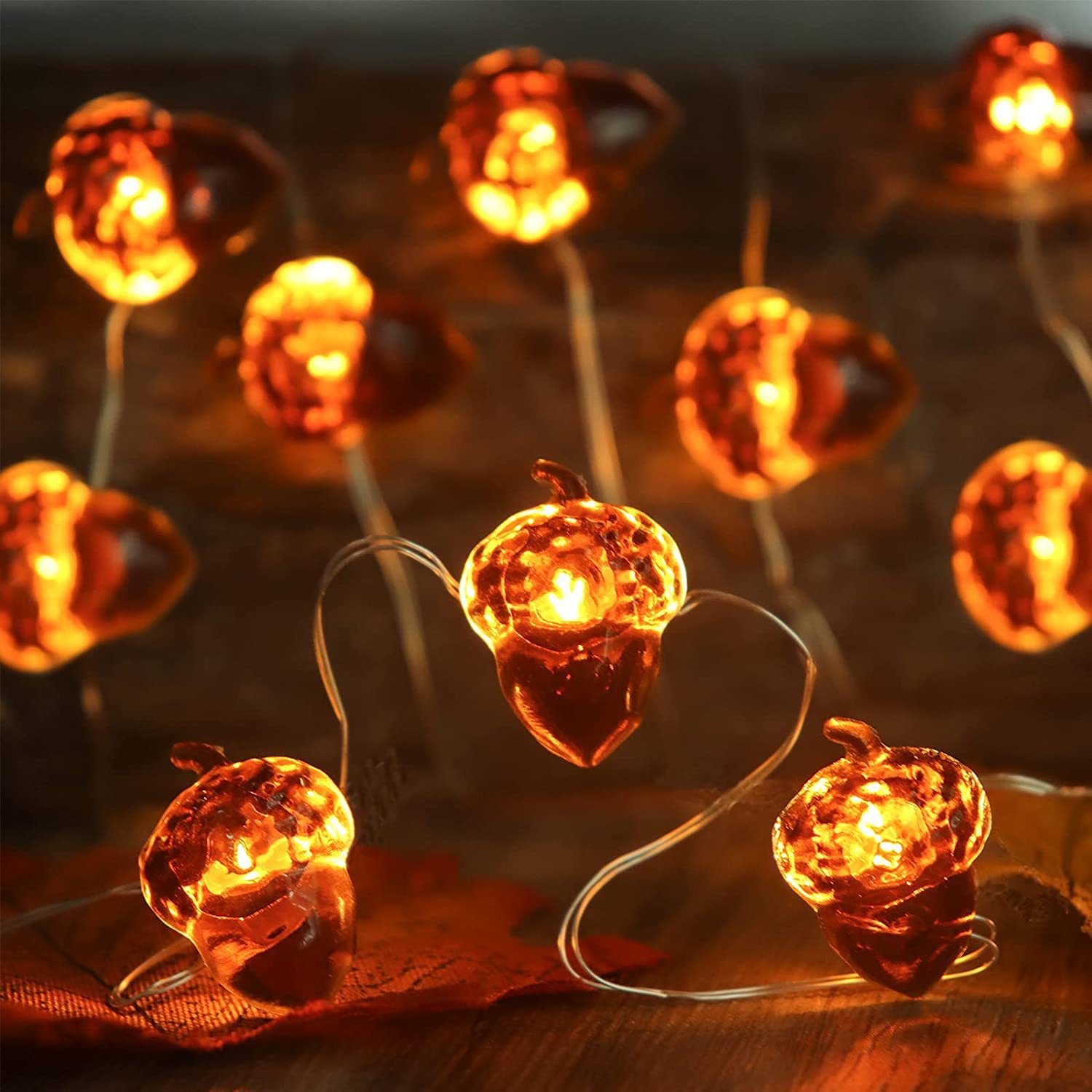 30 LEDs Acorn lampu tali dekor - Led Fairy String Lights ulasan dan harga