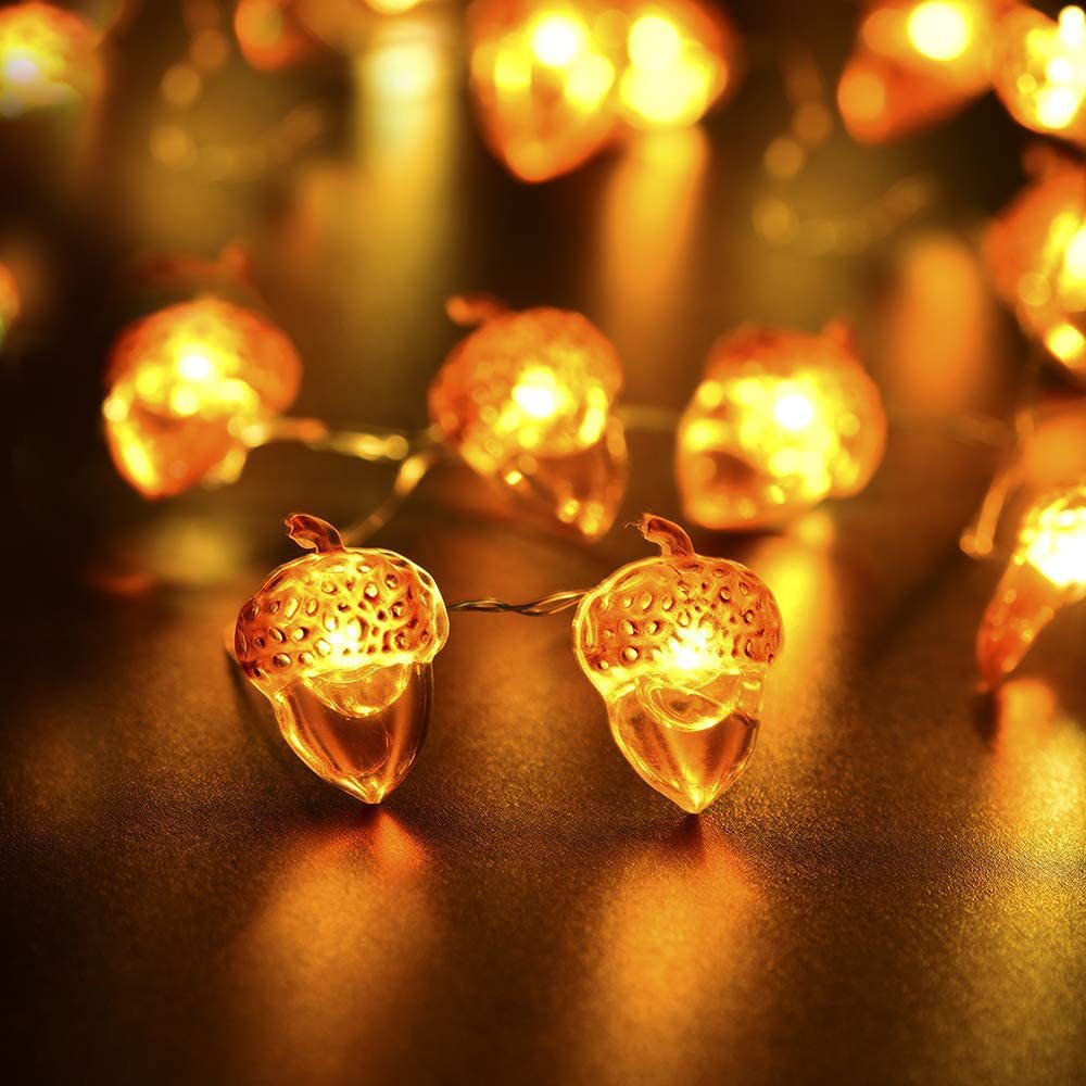 30 LEDs Acorn lampu tali dekor - Led Fairy String Lights ulasan dan harga