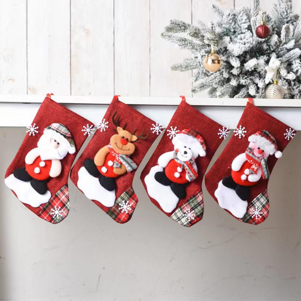 Kaus Kaki Natal Gantung, Kaus  - Christmas Stocking Hanging ulasan dan harga