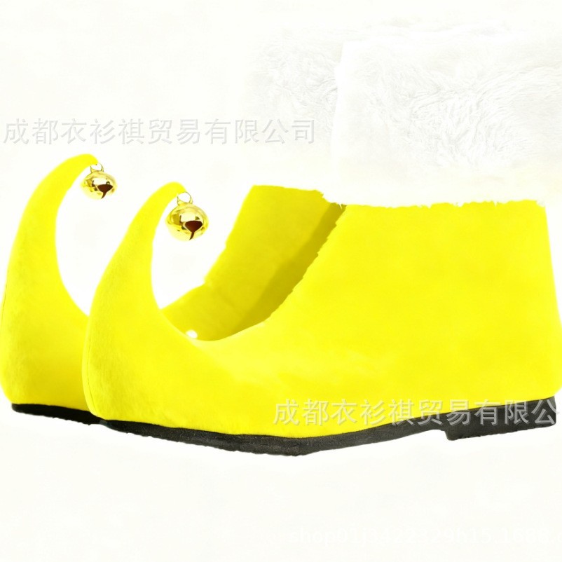 Sepatu Santa Claus Elf Dewasa  - Elf Costume Christmas ulasan dan harga