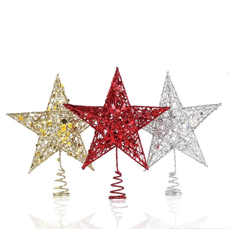 15/20/25/30Cm Bintang Berongga - Star Tree Topper ulasan dan harga