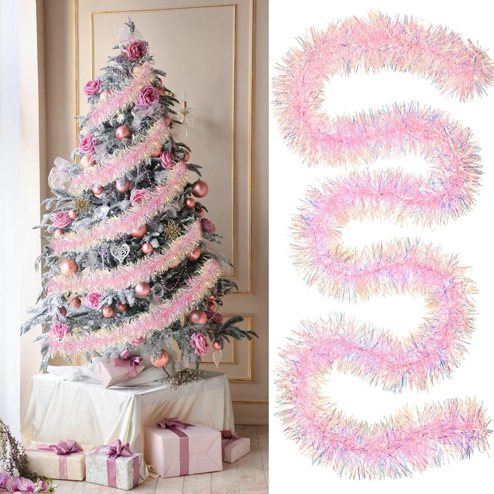 2M/9CM Dekorasi Natal Strip Wa - Tinsel Garland Decoration ulasan dan harga