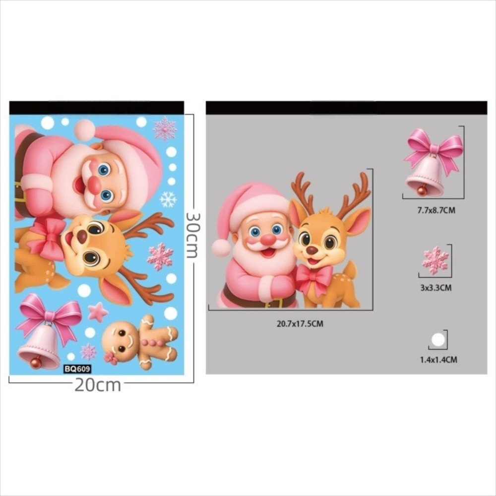 Stiker Jendela PVC yang Dapat  - Snowflake Window Decal ulasan dan harga