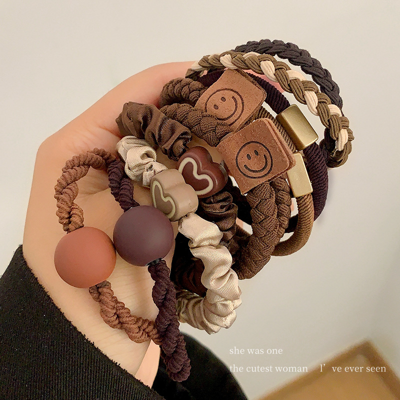 5/10 Buah/Set Ikat Rambut Elas - Ornament Ball Set ulasan dan harga