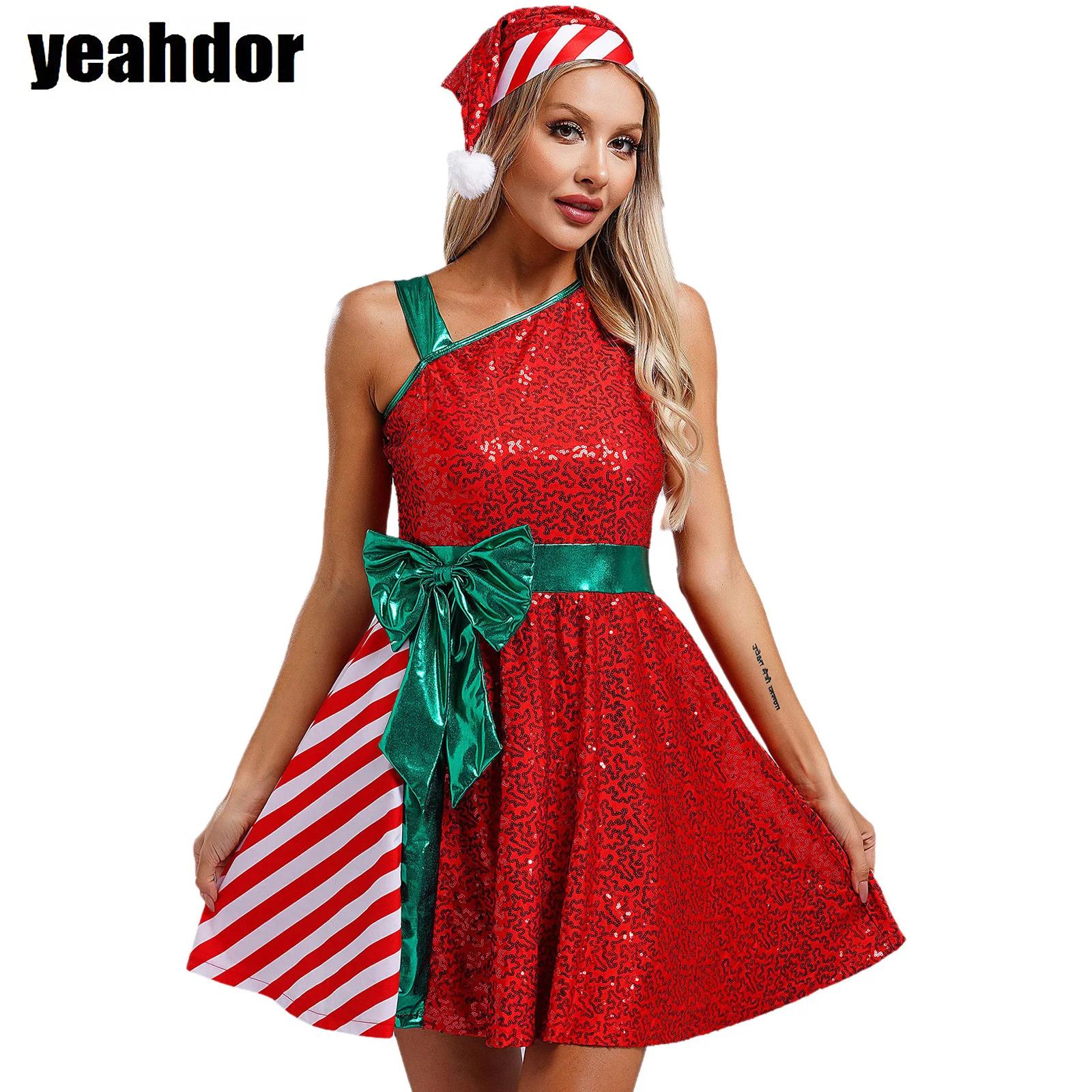 Gaun Santa Claus Natal Kostum  - Elf Costume Christmas ulasan dan harga