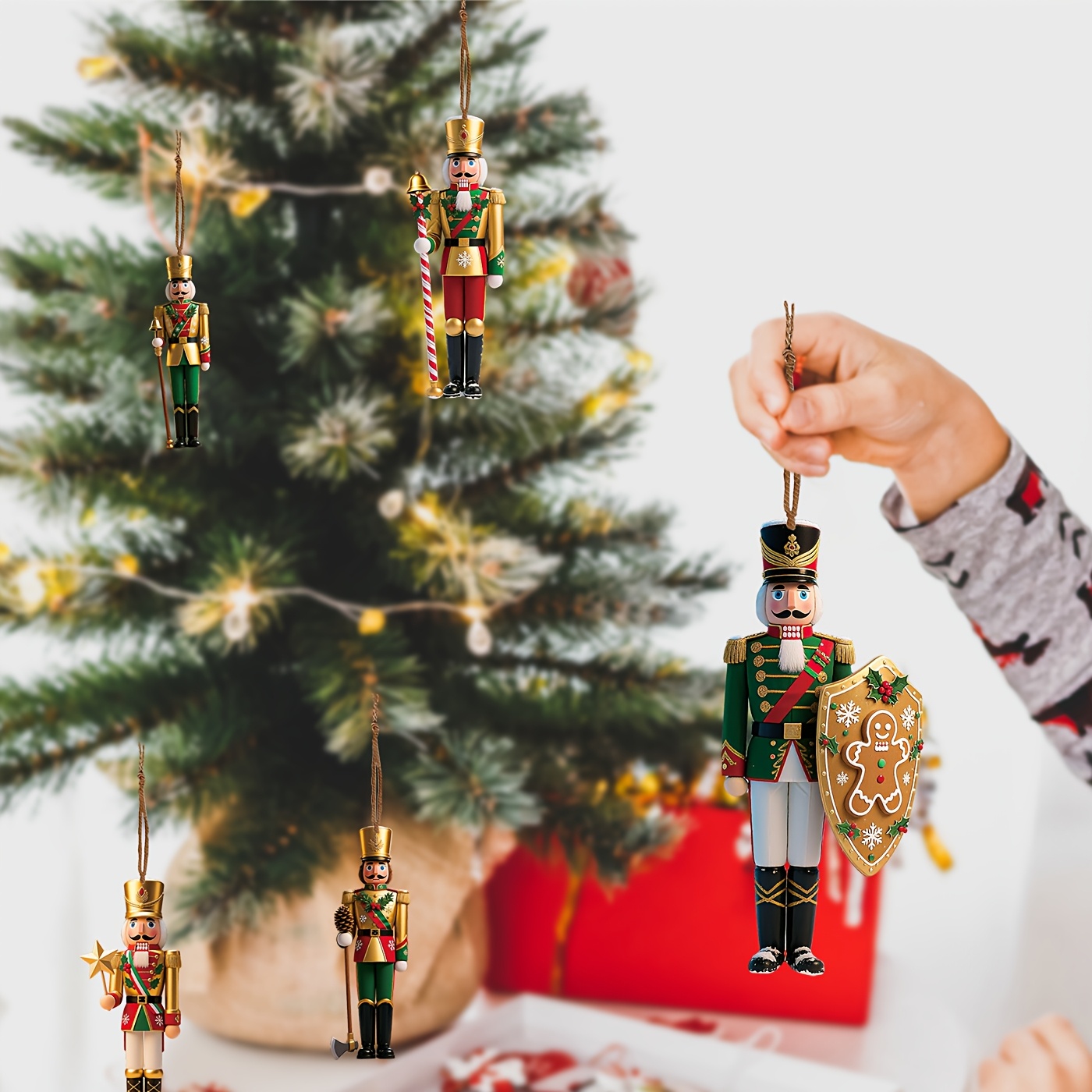 12pcs Ornamen Prajurit Nutcrac - Nutcracker Figurine ulasan dan harga