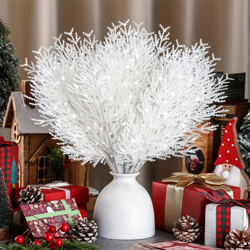 24 Buah Cabang Pinus Buatan Na - Christmas Wreath Fake ulasan dan harga