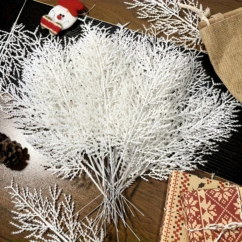24 Buah Cabang Pinus Buatan Na - Christmas Wreath Fake ulasan dan harga