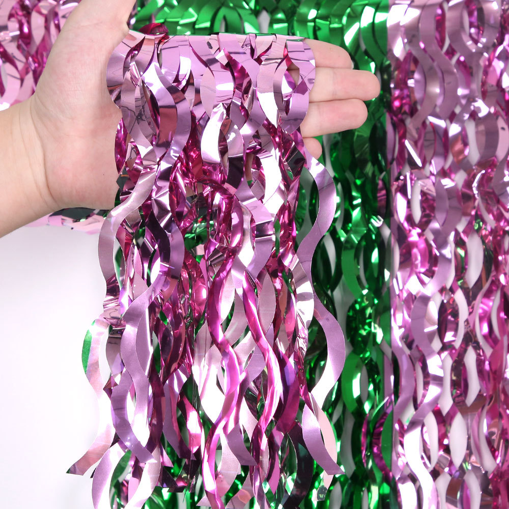 Dekorasi Meja Pesta Penyihir J - Tinsel Garland Decoration ulasan dan harga