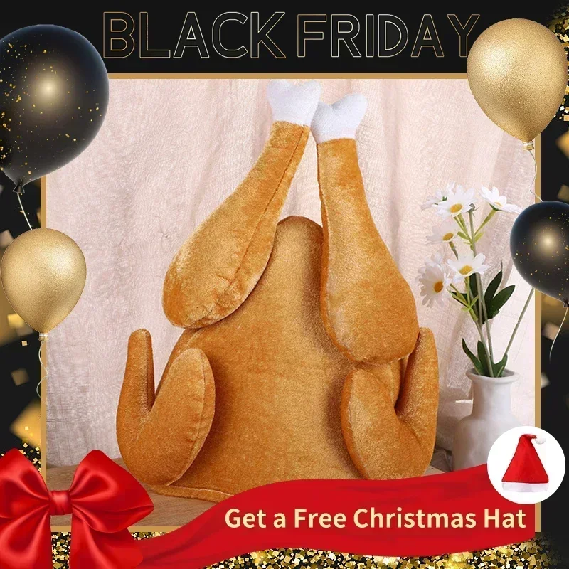 Baru mewah panggang Thanksgivi - Santa Hat Plush ulasan dan harga