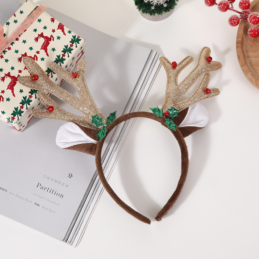 1 Buah Ikat Kepala Telinga Rus - Reindeer Antlers Headband ulasan dan harga
