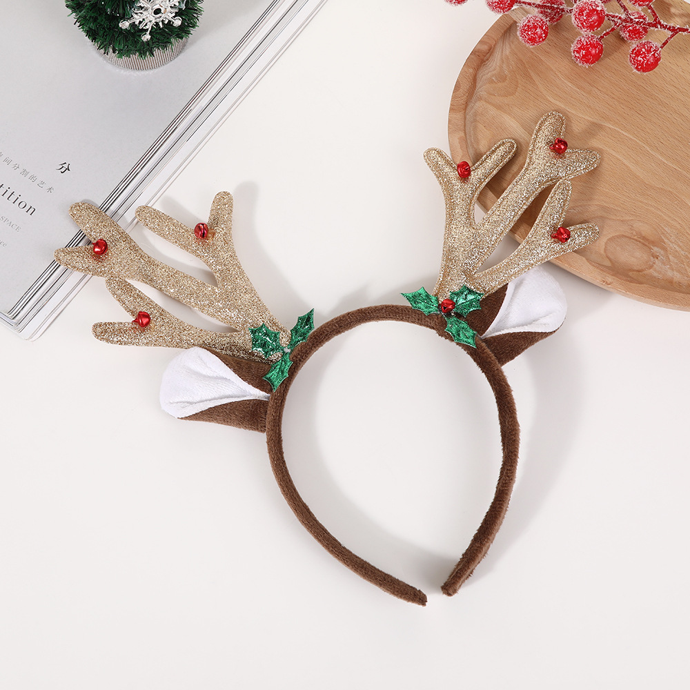 1 Buah Ikat Kepala Telinga Rus - Reindeer Antlers Headband ulasan dan harga