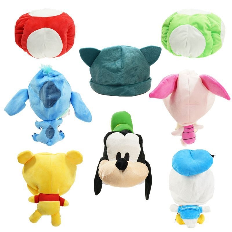Topi Boneka Kartun Anime Stitc - Santa Hat Plush ulasan dan harga
