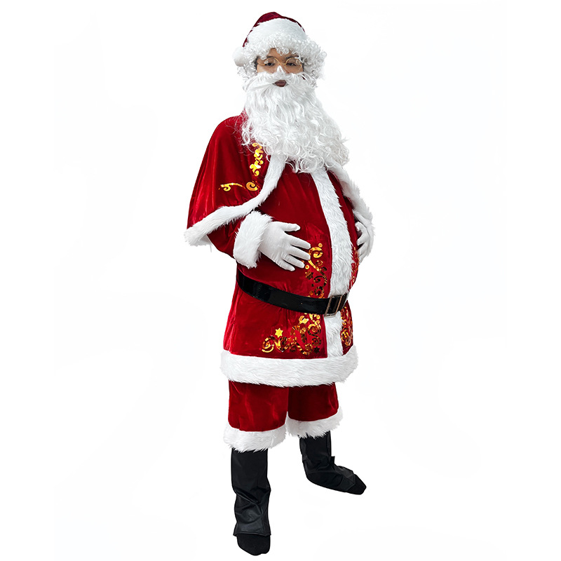 Kostum Santa Klaus Pakaian Nat - Elf Costume Christmas ulasan dan harga