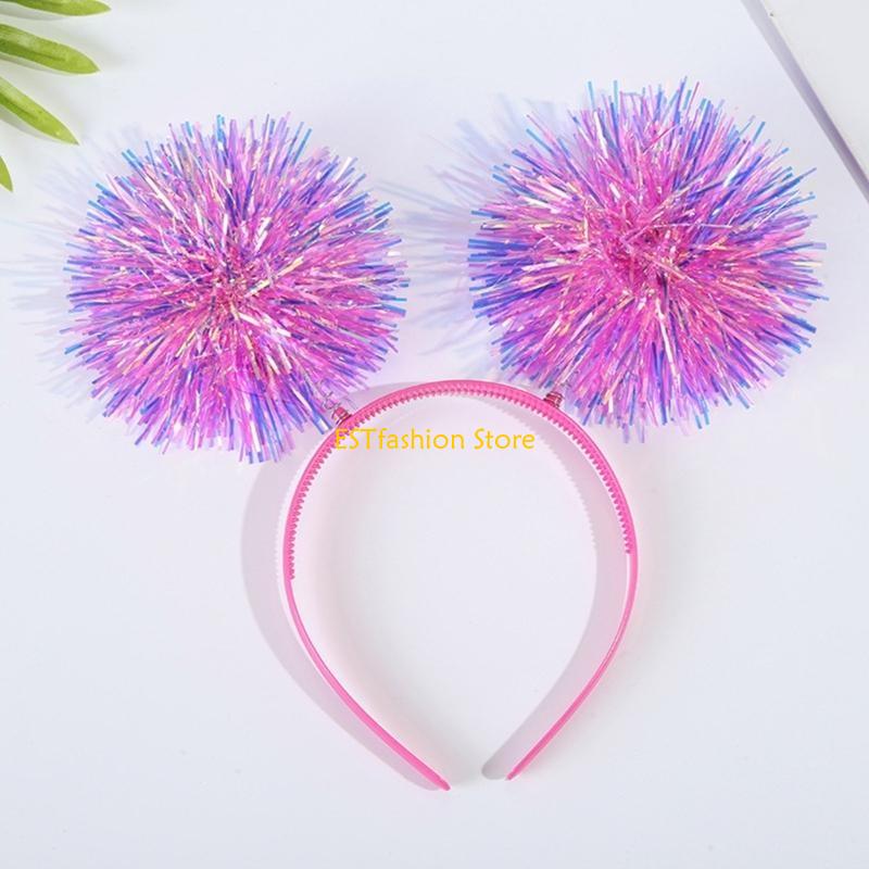 Y5GC Ikat Kepala Bentuk Bola M - Tinsel Garland Decoration ulasan dan harga