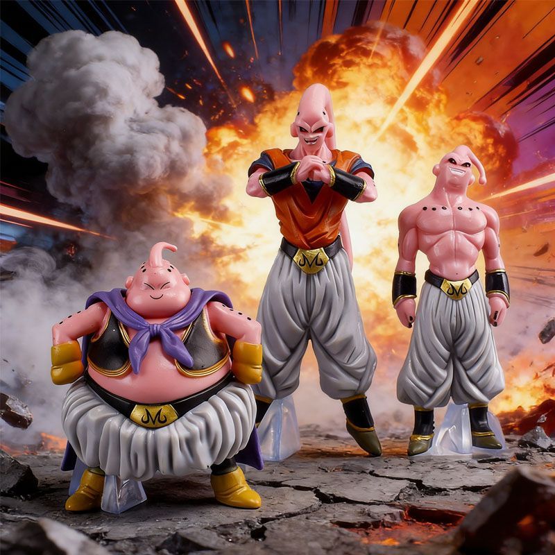 Dragon Ball Majin Buu Kartun F - Ornament Ball Set ulasan dan harga