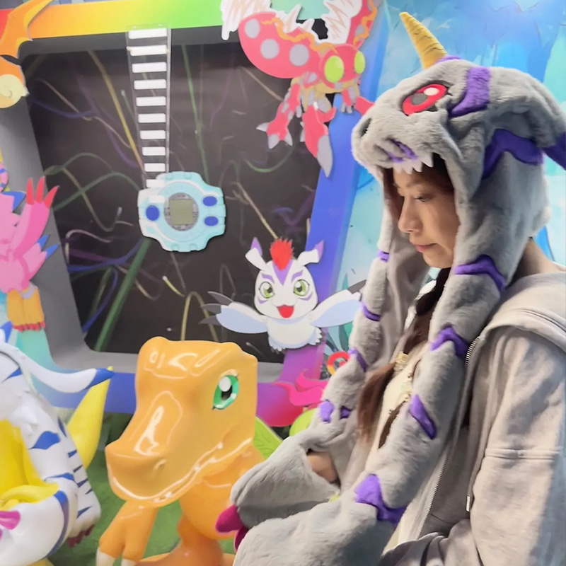 Animasi Digimon petualangan Ga - Santa Hat Plush ulasan dan harga
