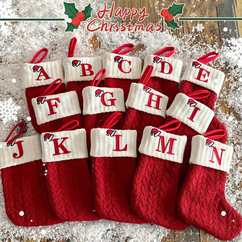 Dekorasi Natal 2025 Huruf Deko - Christmas Stocking Hanging ulasan dan harga