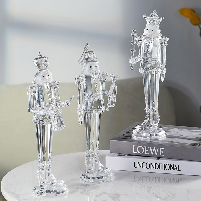Patung Karakter Akrilik, Ornam - Nutcracker Figurine ulasan dan harga